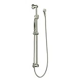 Moen 3869AN Single Function Handshower with Slidebar, Antique Nickel [並行輸入品]