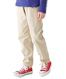 [クリフメイヤー] ワークシルエット パンツ ボトムス ウエストゴム ストレッチ キッズ ジュニア 子供服 男女兼用 140 ナチュラル