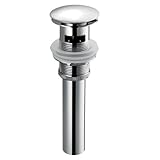 VIGO VG16002CH Pop-up Drain with Overflow Chrome Finish by Vigo Industries [並行輸入品]