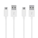 Micro USB ケーブル 1m (2本セット) 2.4A 480Mbps データ転送 Micro-B対応