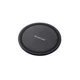 ELECOM W-QA03BK ブラック [Qi規格対応ワイヤレス充電器]