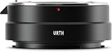 Urth マウントアダプター (Canon EF/EF-Sレンズ → Canon RFカメラマウント 変換) カメラ用アダプター マウント変換 (手動/マニュアル/反射防止)