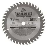 Vermont American 27192 7-1/4" 40 Tooth Framing Blade [並行輸入品]