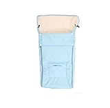 Baby Stroller Fleece Sleeping Bag infant pushchair Footmuff sack warm Fleabag_Blue by Gaorui