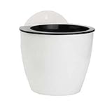 Kicode クリエイティブサクションカップウォーターフラワーポット植物ポット屋内壁ハングレイジーFlowerpotsプランター（L）