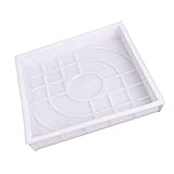 Fenteer 金型 舗装 西洋風 DIY レンガ セメント 成型 モールド 歩道 広場 庭園 道路 ガーデニング 全7種 高品質 - ＃4