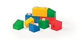 VARIS Stacking Blocks 12 Piece Wooden Construction Toy Set for Ages 1 + (ヨーロッパ製)