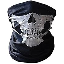 Amazon.co.jp: [EZSelect] スカル フェイス マスク ネック