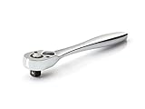 TEKTON 14932 3/8-Inch Drive Low Profile Polished Ratchet [並行輸入品]