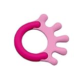 green sprouts Cornstarch Hand Teether, Hot Pink by green sprouts [並行輸入品]
