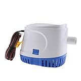 KESOTO 24V 600GPH　オート　ビルジポンプ　自動排水　海水、汚水を船外に排出