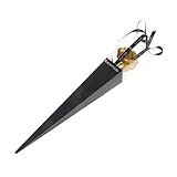 nnda Co 1rose花、24 Kゴールド箔メッキロマンチックローズフラワーギフトボックスバレンタインの日ギフトウェディング 7in ゴールド NNDA CO