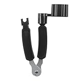 LKCCTK ストリングワインダー 3in1 多機能 ギターメンテナンスツール 弦交換 ピン抜き 弦ワインダー 簡単操作 エレキギター ベース アコースティックギター用 持ち運び便利