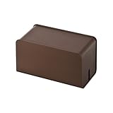 サンワサプライ アウトレット ケーブル &amp; タップ 収納ボックス ブラウン CB-BOXP7BR 箱にキズ、汚れのあるアウトレット 品です。