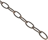 Progress Lighting P8757-102 10 Feet Of 9 Gauge Chain Permits Installation Of Chain-Hung Fixtures On 