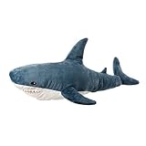 YABINA TOYS サメ ぬいぐるみ 特大 サメ shark 抱き枕/鮫ぬいぐるみ/子供プレゼント クリスマス お祝い ふわふわぬいぐるみ (138CM)