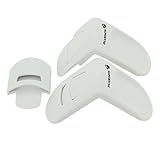 2 Pcs Baby Child Safety Locks For Cabinets Drawers Refrigerator Locket Kids (White) by Song XI