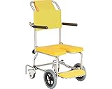 簡易シャワー用車イス/KSC-2-ST (イエロー)