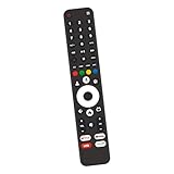AULCMEET 代替品 テレビリモコン fits for VEZZER テレビ 43L23-NEW 50Q1 ‎43Q1 音声検索対応