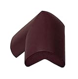 Ziweiba ベビー　子供 ケガ防止 テーブル コーナークッション ガード 子供の安全対策 10個セット (B茶色　)