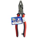 (お徳用20個セット) trad パワー圧着ペンチ（DIY 工具 プライヤー） TPP-150mm レッド＆グレー 【×20セット】