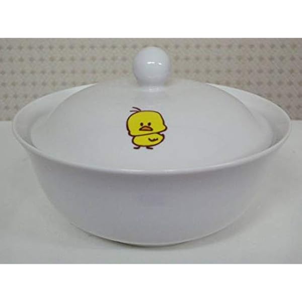 Amazon Co Jp チキンラーメン 旧 ひよこちゃん 丼 フタ付 大きめ どんぶり ホーム キッチン