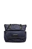 cee cee & ryan 'Lisa' Baby Bag/Diaper Bag - Carryall Tote Midnight Blue [並行輸入品]
