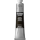 (Lamp Black) - Winsor & Newton 1537337 200ml Artisan Water Mixable Oil Colour - Lamp Black