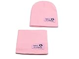 ベビー やらわか ニットキャップ　スヌードセット (ピンク)