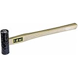 伝匠 鎚目仕上げ 両口玄能 尺2柄付 375g