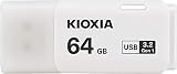 64GB USBメモリ USB3.2 Gen1 KIOXIA キオクシア TransMemory U301 キャップ式 ホワイト 海外リテール LU301W064GG4