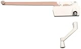 Prime-Line Products TH 23022 Single Arm Operator, 9-1/2-Inch with Crank, Left Hand, White [並行輸入品]
