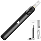 フィルターチップで加熱式タバコ感覚を再現 KIWI Pen 本体 電子タバコ スターターキット キウイペン ブラック 黒 シンプル VAPE ベイプ コンパクト Type-C充電