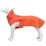 MAMORE 犬 レインコート 防水 撥水 通気 ジャケット 犬カッパ ペット雨具 防風 着脱簡単 リード穴付き 梅雨対策 夜間反射 調節可 小型 中型 大型犬用 四季通用 (ブルー, XS)