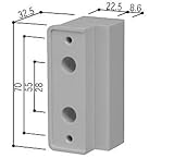 マグネットキャッチベース(HH-K-33666) YW：ホワイト
