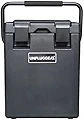 [ アンプラグドキャンプ ] ハイエンド ハード クーラーボックス 10QT 約9.5L リットル ブラック 黒 保冷4-5日前後 キャンプ用品 ペット2L縦に2本 上位シリーズ CHILLI’N UNPLUGGED CP 1ST LOT