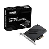ASUS USB4 PCIe Gen4 カード、デュアル USB4 ポート、DisplayPort 1.4、PCIe 4.0 x4 インターフェイス/国内正規代理店品