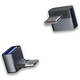 Type c変換アダプター L字 L型 タイプc 変換アダプタ USB3.0延長アダプタ 10Gbps高速転送 65/3A急速充電 usb-c L字 type c L型 Thunderbolt 3 Mac Book Pro Nintendo Switch Nexus 6P 5XSam sung Galaxy S8 L G G5 V20などのType Cデバイスに対応 type cオスusb aメス