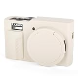 kinokoo tz99 ケース Panasonic Lumix DC-ZS99/TZ99デジタルカメラ対応 ソフトラバー DC-ZS99/TZ99 保護カバー 取り外し可能なレンズカバー付き 滑り止め&傷防止 カメラケース（オフホワイト）