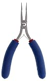 Tronex Model 542 Flat Nose Pliers, Step Tip Wide Jaw - Standard Handles by Tronex