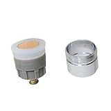 Fenteer ステンレス　節約　交換用水栓　キッチンタップ　シャワースプレー