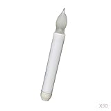 SM SunniMix LEDキャンドル　烛光ライト　パーティー　結婚式　無煙　雰囲気作り　安全　装飾　多セット選べ - 50本