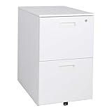 カグクロ スチール2段ワゴン W395×D550×H616mm ホワイト インサイドワゴン サイドキャビネット KDW-2