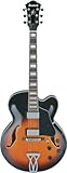Ibanez/アイバニーズ フル・ホロウ・エレクトリック・ギター AF75-BS バッグ付き