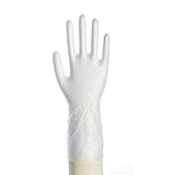 BAB-SMILE 使い捨て手袋 プラスチック手袋 PVC グローブ 防水 100枚入 S M L XL 薄手 (L)