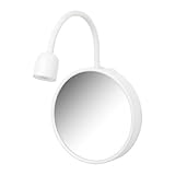 IKEA BLÅVIK LEDウォールランプミラー付き,電池式