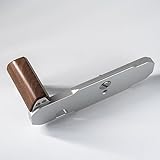 ウッド L ハンドグリップ FM2 FM3A FM FE FE2 カメラアルミ合金ベースプレート (ウォールナット+シルバーベース)