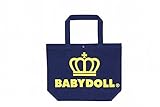BABYDOLL（ベビードール） 王冠ロゴトートバッグ キッズ レディース Mサイズ/縦型 ネイビー