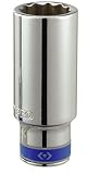 KT Pro Tools C1440M29 1/2 Drive 12-Point Deep Socket by KT Pro Tools