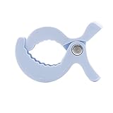 Mamimami Home 安全素材 プラスチック ベビーカー ペグ 5個・ブルー 7.4x4.4x2.4cm カバーブランケットクリップ DIY おしゃぶり ベビーおもちゃ オーガナイザ アクセサリ